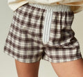 Fall Checkered Shorts