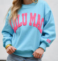 LulunMac Puffy Letter Sweatshirt
