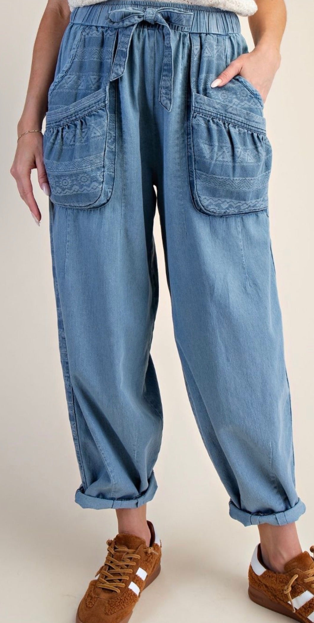 Easy Days Denim Pants - Easel