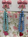 Large Bead Heart Necklace