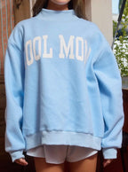 Reversible Mother Mock Neck