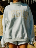Jesus Camo Mock Neck