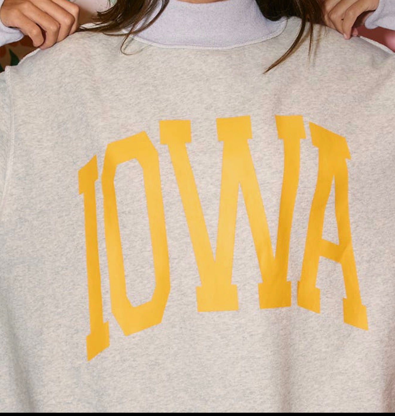 Iowa Reversible Mock Neck
