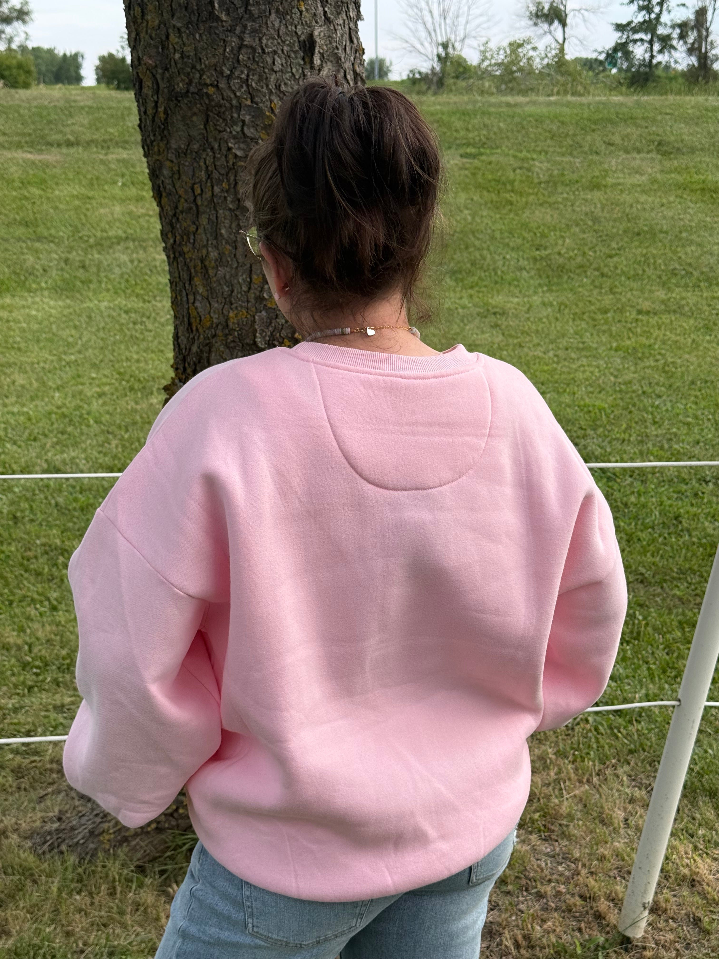 Pink Camo Sweatshirt